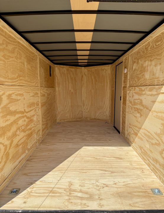 New 2026 Rock Solid Cargo 7x14 7K Rear Ramp Door Cargo / Enclosed Trailer