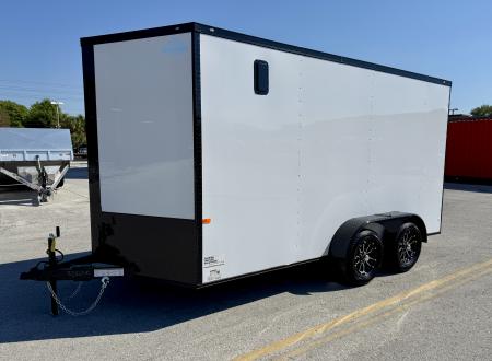 New 2026 Rock Solid Cargo 7x14 7K Rear Ramp Door Cargo / Enclosed Trailer