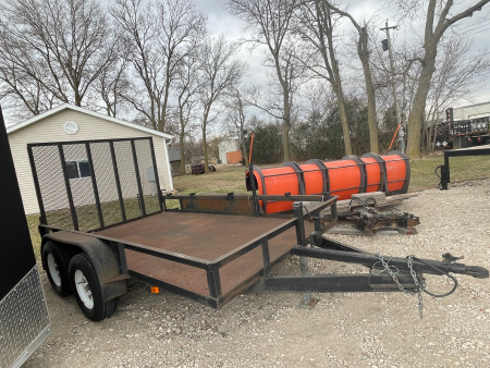 Used 1998 Gold Star 82x12 7K Utility Trailer