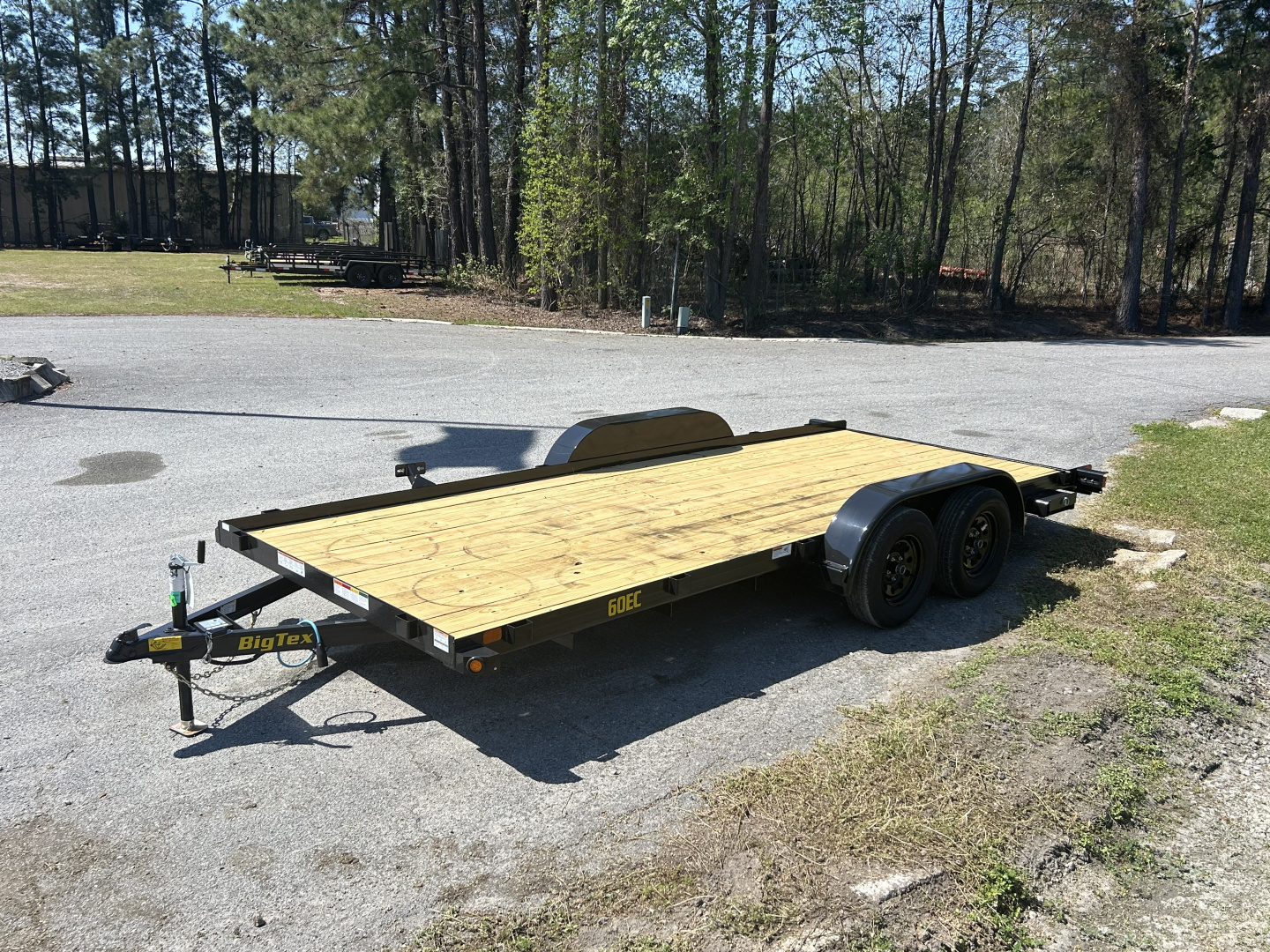 New 2027 Big Tex 60EC 83x18 Car Hauler with Brakes on Both Axles