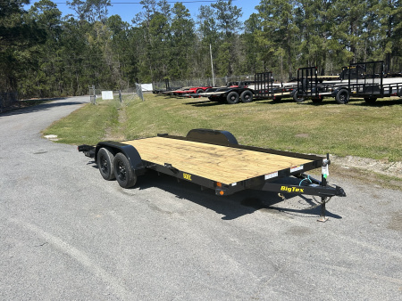 New 2027 Big Tex 60EC 83x18 Car Hauler with Brakes on Both Axles