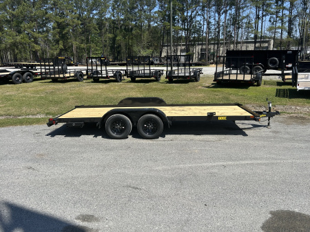 New 2027 Big Tex 60EC 83x18 Car Hauler with Brakes on Both Axles