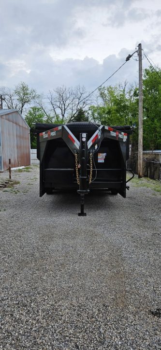 New 2026 Texas Pride Trailers Gooseneck 7x16x4 Tandem Axles Dump Trailer-Upgrades!!