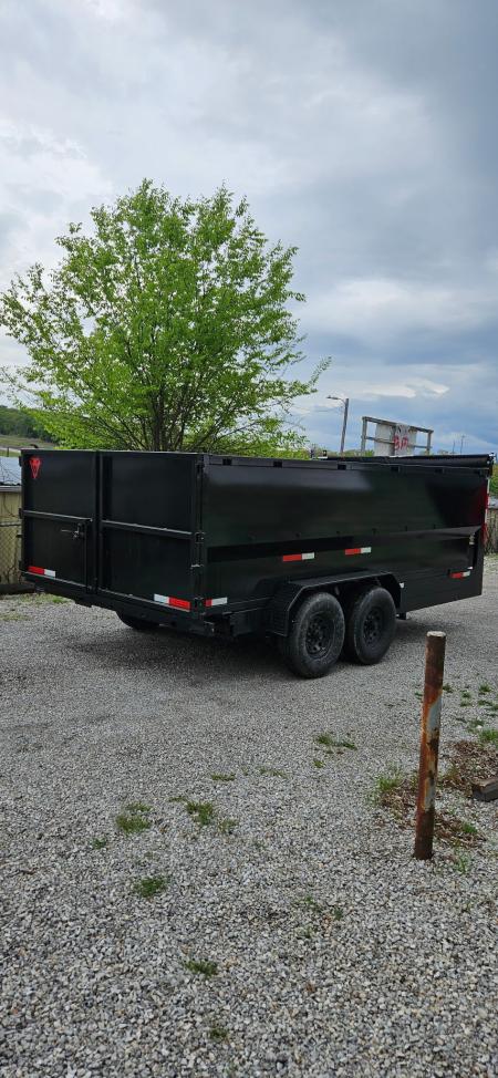 New 2026 Texas Pride Trailers Gooseneck 7x16x4 Tandem Axles Dump Trailer-Upgrades!!