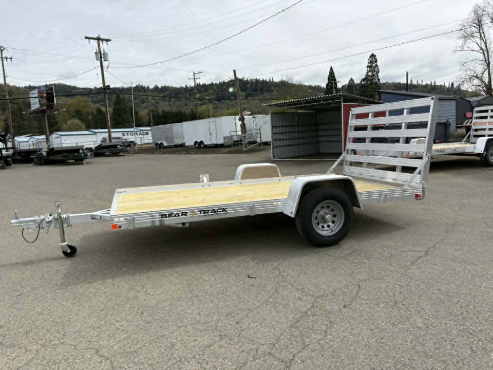 New UTILITY TRAILER 2026 Bear Track ALUMINUM 76" X 12' SINGLE AXLE 2990 GVWR
