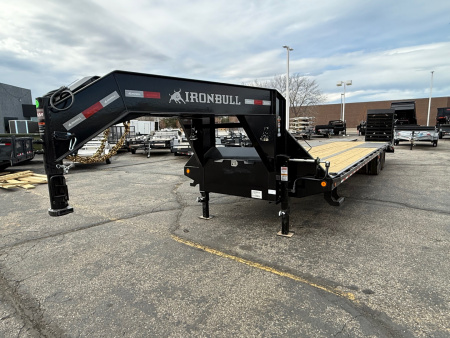 New 2026 Iron Bull 102X32 23.9K Gooseneck EQ Hauler