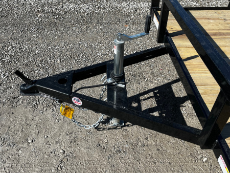 New 2026 Sure-Trac 7 x 12 Tube Top 3K Utility Trailer