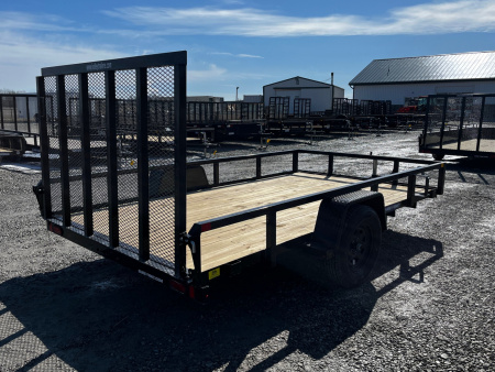 New 2026 Sure-Trac 7 x 12 Tube Top 3K Utility Trailer