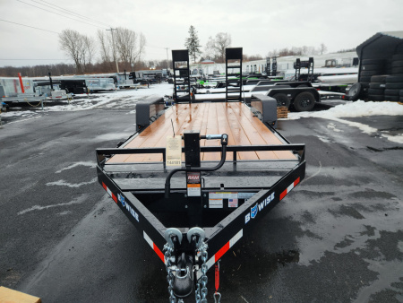 New 2026 BWISE EH14 82x18 14K Tandem Axle Equipment Trailer