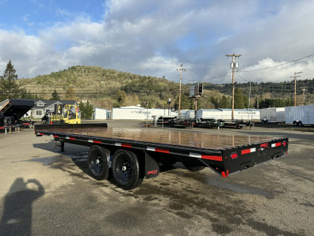 New DECKOVER 2026 DOUBLE A FLATBED TRAILER 102" X 20' 14000 GVWR