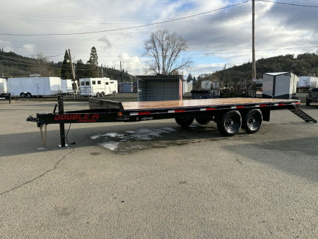 New DECKOVER 2026 DOUBLE A FLATBED TRAILER 102" X 20' 14000 GVWR