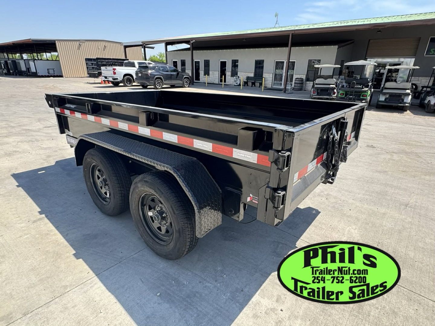 New 2025 Sure-Trac 5X10 Dump Trailer FACTORY CLOSEOUT SPECIAL! LOW PROFILE DUMP TRAILER