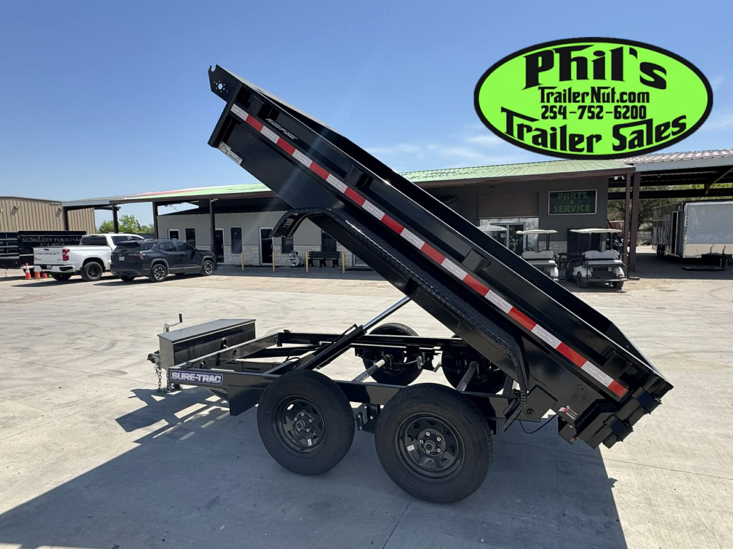 New 2025 Sure-Trac 5X10 Dump Trailer FACTORY CLOSEOUT SPECIAL! LOW PROFILE DUMP TRAILER