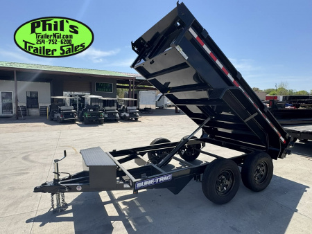 New 2025 Sure-Trac 5X10 Dump Trailer FACTORY CLOSEOUT SPECIAL! LOW PROFILE DUMP TRAILER