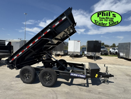 New 2025 Sure-Trac 5X10 Dump Trailer FACTORY CLOSEOUT SPECIAL! LOW PROFILE DUMP TRAILER