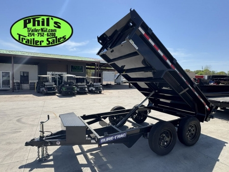 New 2025 Sure-Trac 5X10 Dump Trailer FACTORY CLOSEOUT SPECIAL! LOW PROFILE DUMP TRAILER