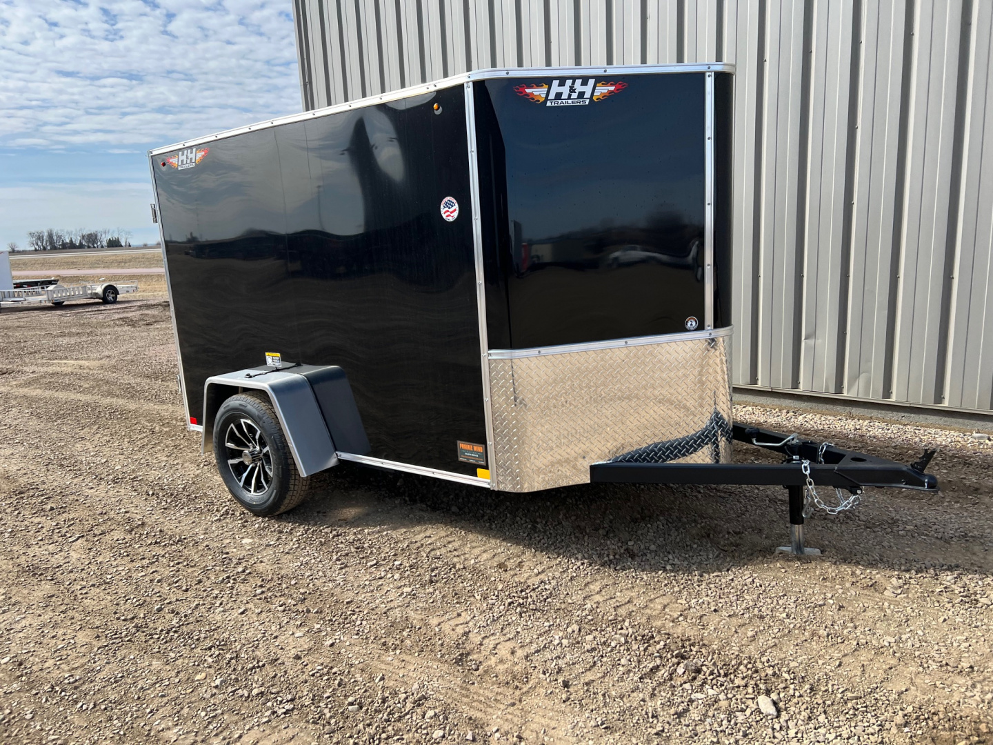 New 2026 H&H Trailers 5 x 8 Cargo / Enclosed Trailer