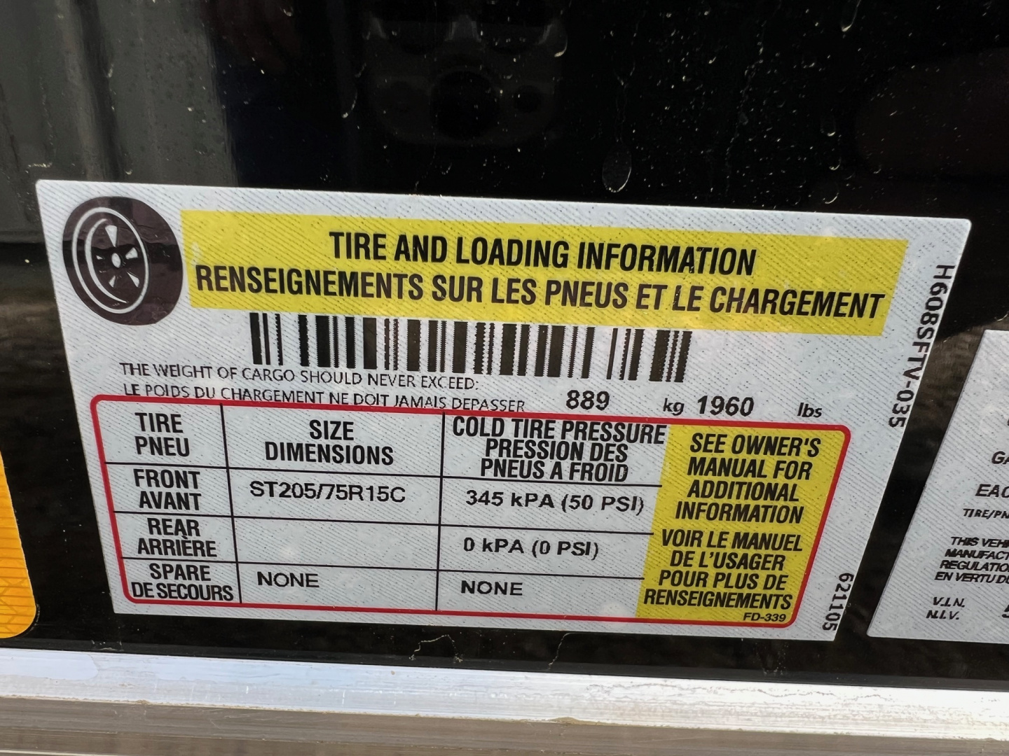 New 2026 H&H Trailers 5 x 8 Cargo / Enclosed Trailer