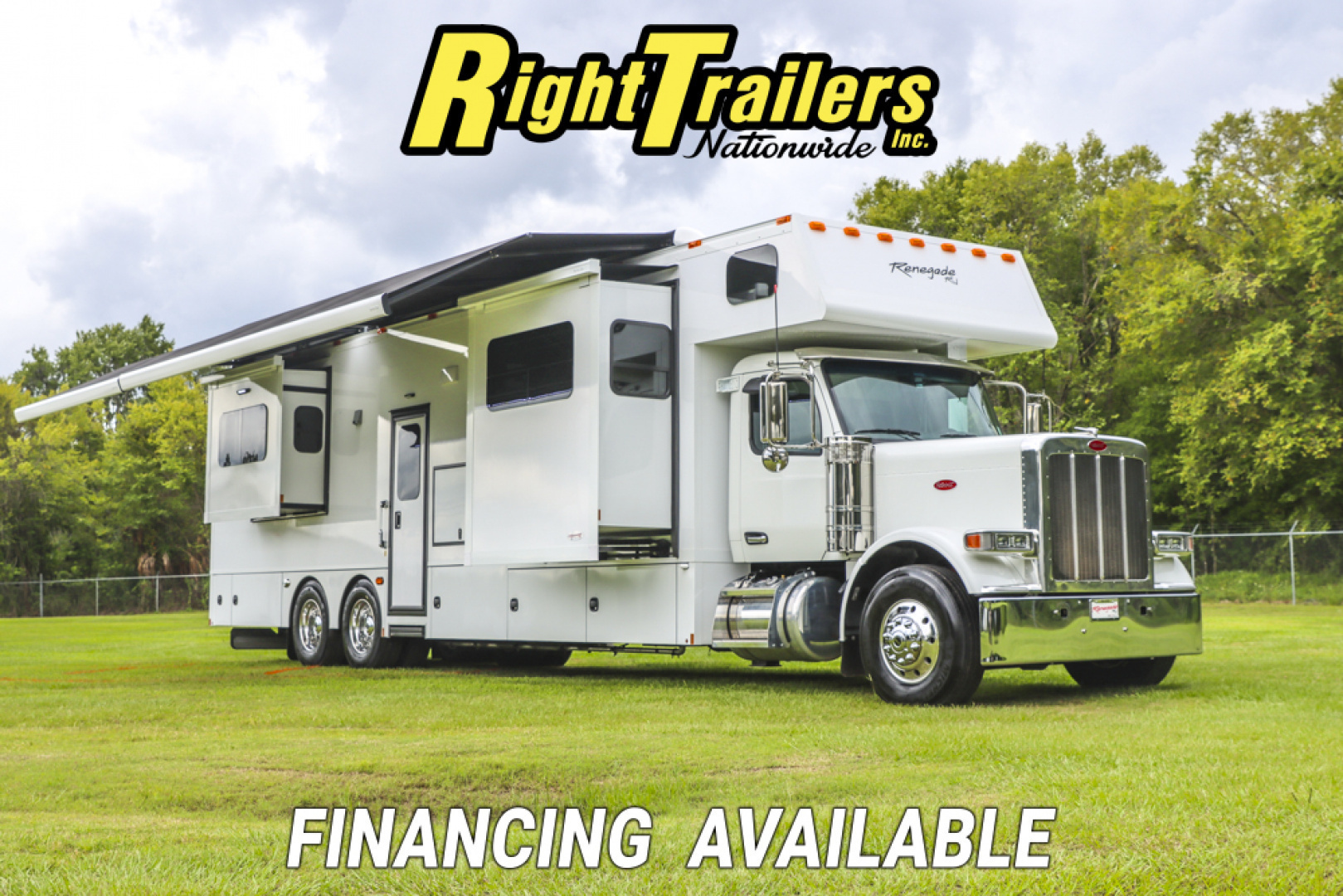 New 2027 Renegade RV Motorhome Peterbilt 589 Class C 45CME - 1.5 Bathrooms