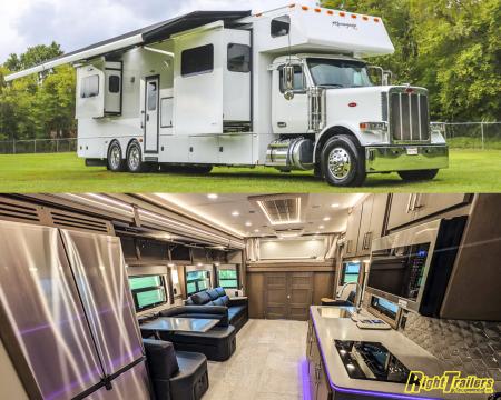 New 2027 Renegade RV Motorhome Peterbilt 589 Class C 45CME - 1.5 Bathrooms