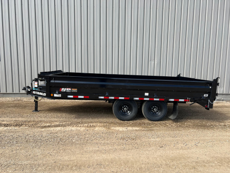 New 2026 PJ Trailers 16' D8 Deckover Dump Dump Trailer