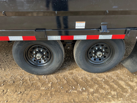 New 2026 PJ Trailers 16' D8 Deckover Dump Dump Trailer
