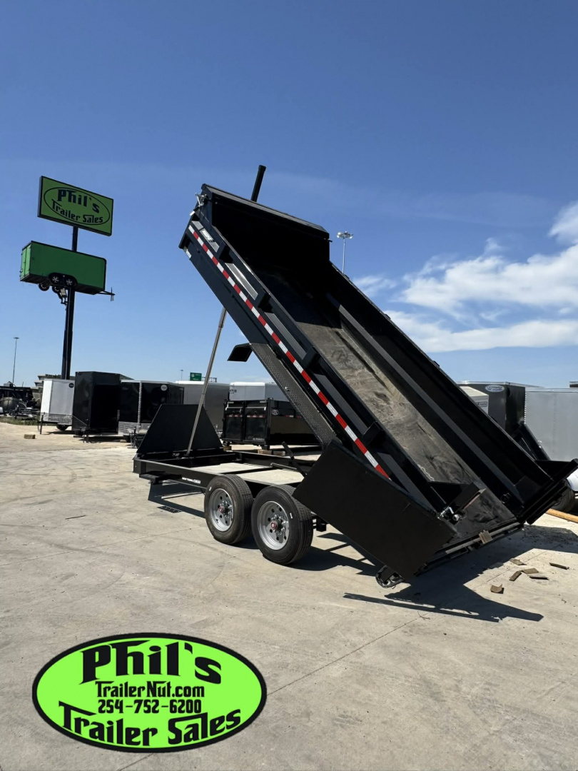 New 2025 Sure-Trac 82X16 Dump Trailer TELESCOPIC LIFT & 8K AXLES! FACTORY CLOSEOUT!