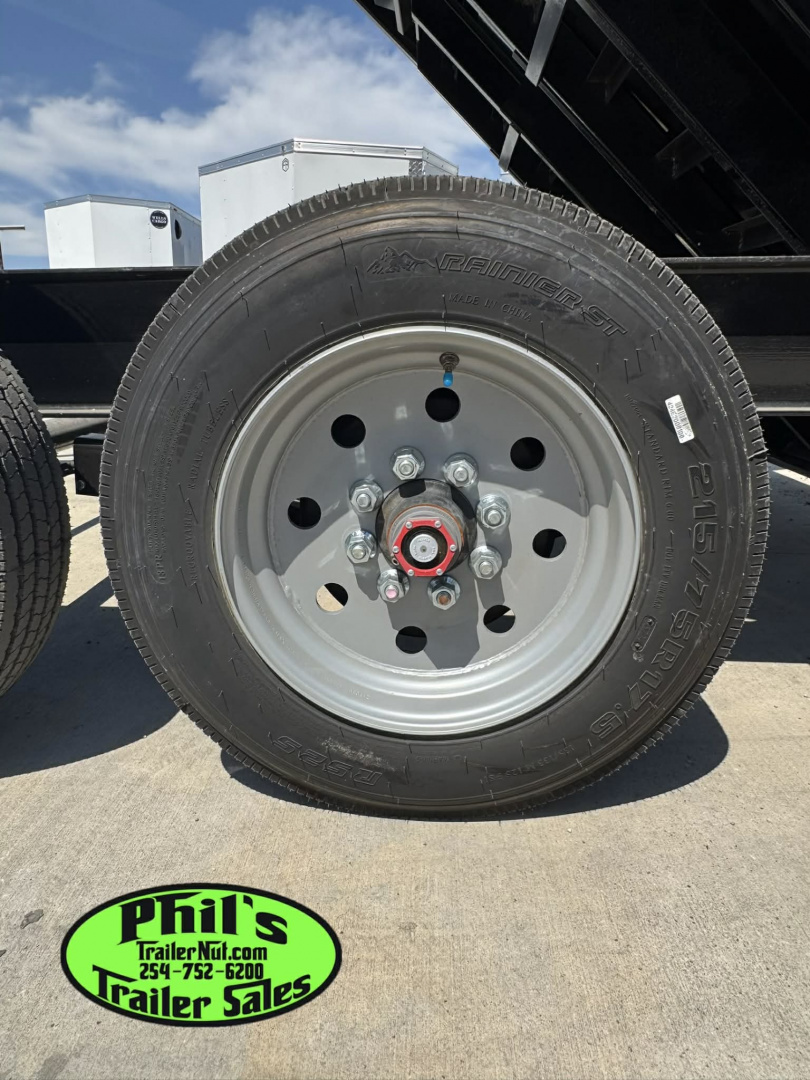 New 2025 Sure-Trac 82X16 Dump Trailer TELESCOPIC LIFT & 8K AXLES! FACTORY CLOSEOUT!