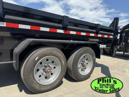New 2025 Sure-Trac 82X16 Dump Trailer TELESCOPIC LIFT & 8K AXLES! FACTORY CLOSEOUT!