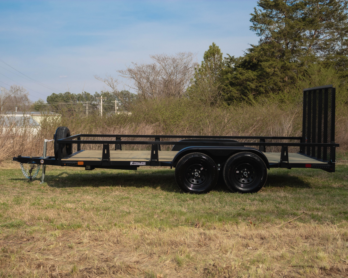 New 2026 HTC 7x14 7K Utility Trailer