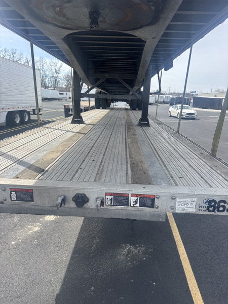 Used 2023 Hyundai 48' Combo Flatbed Semi Trailer - $1200/Month - Sale or Rent to Own