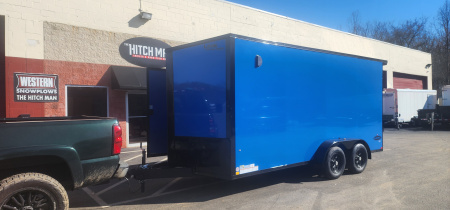 New 7 x 16 Look Element Se V-Nose Cargo Blackout Package 7k