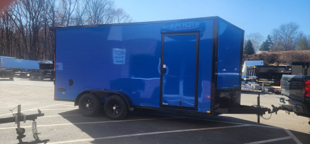 New 7 x 16 Look Element Se V-Nose Cargo Blackout Package 7k