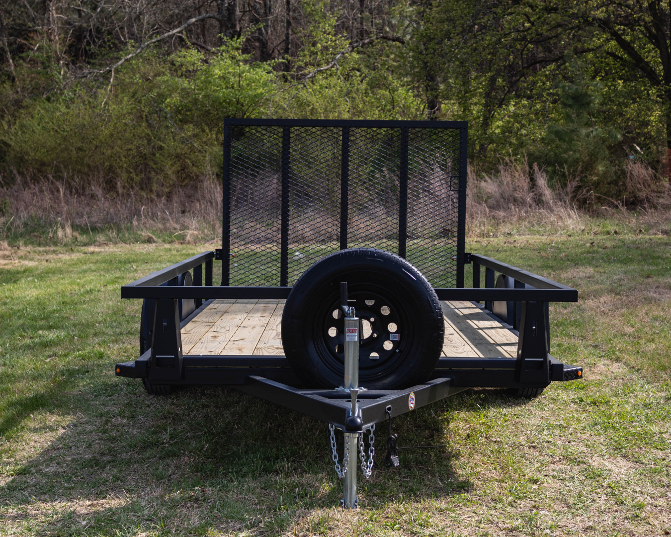 New 2026 HTC 6x12 3K Utility Trailer