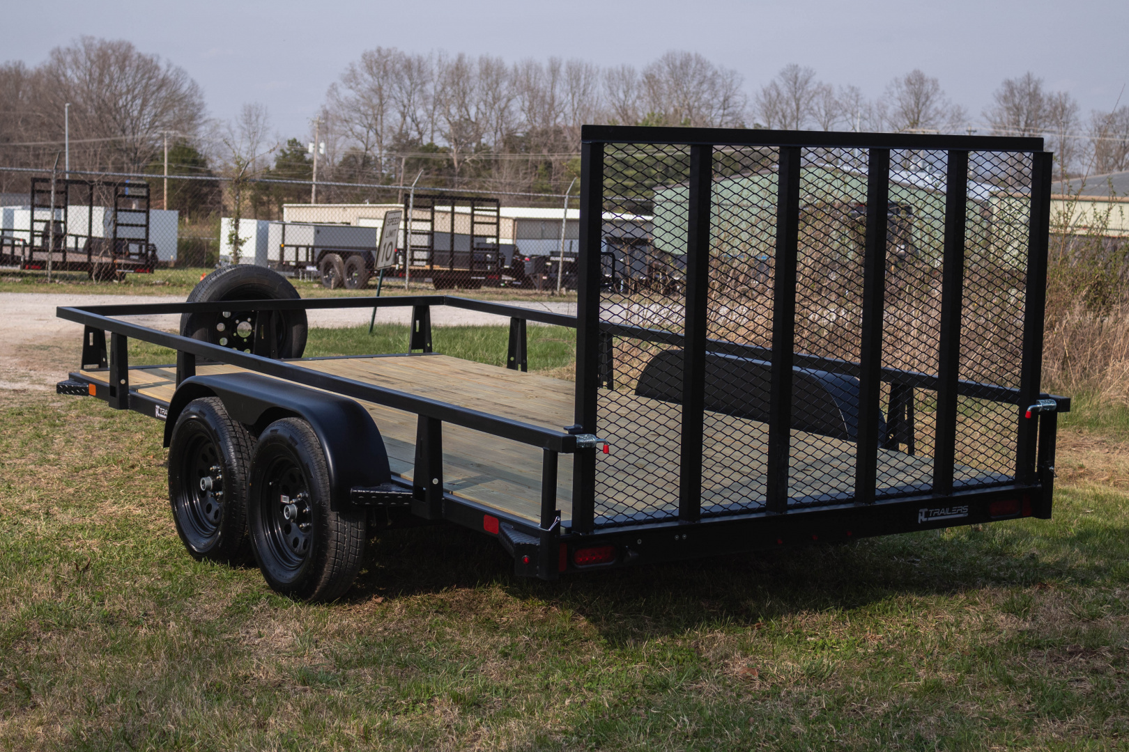 New 2026 HTC 7x14 7K Utility Trailer