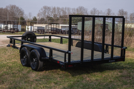 New 2026 HTC 7x14 7K Utility Trailer