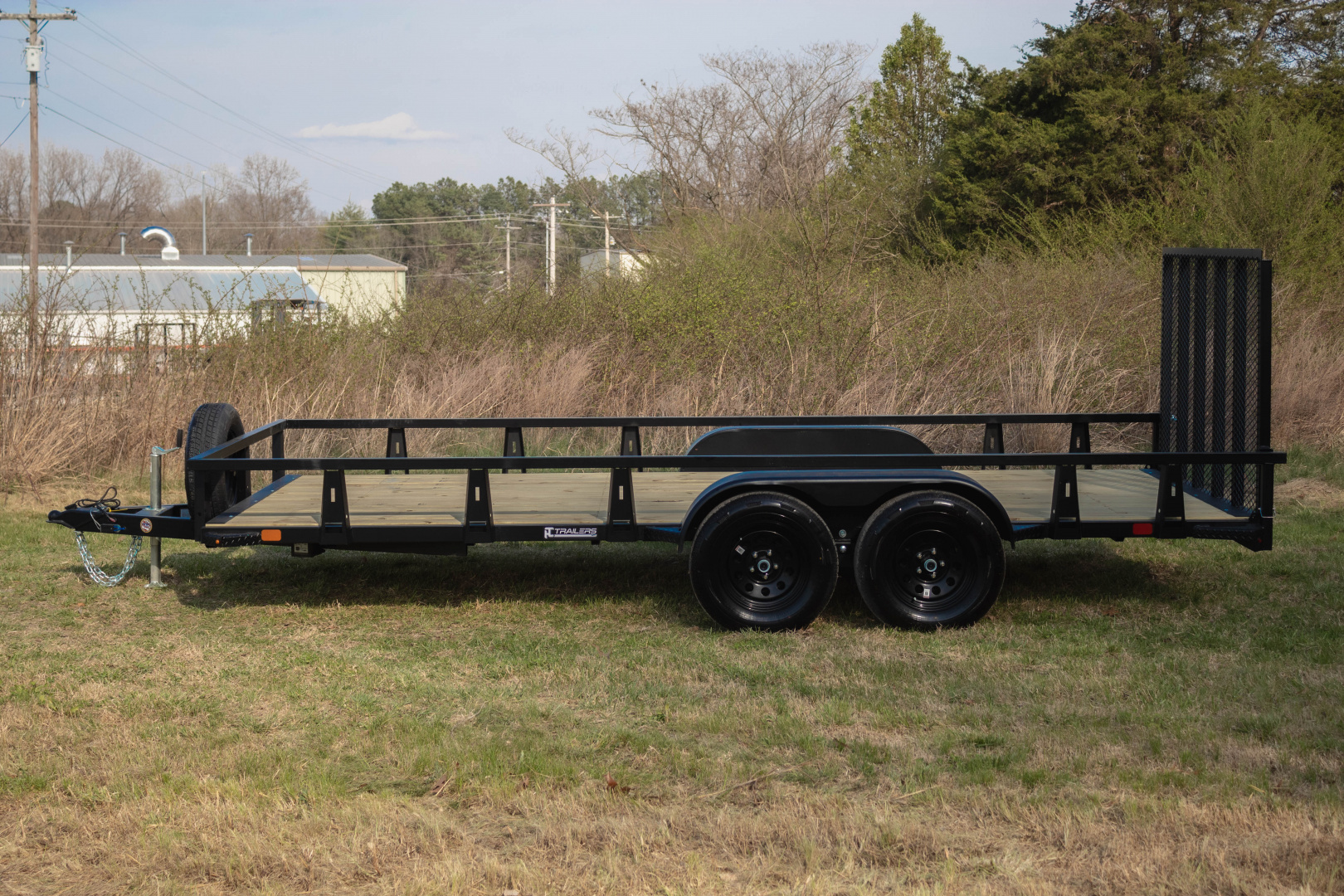 New 2026 HTC 7x16 7K Utility Trailer
