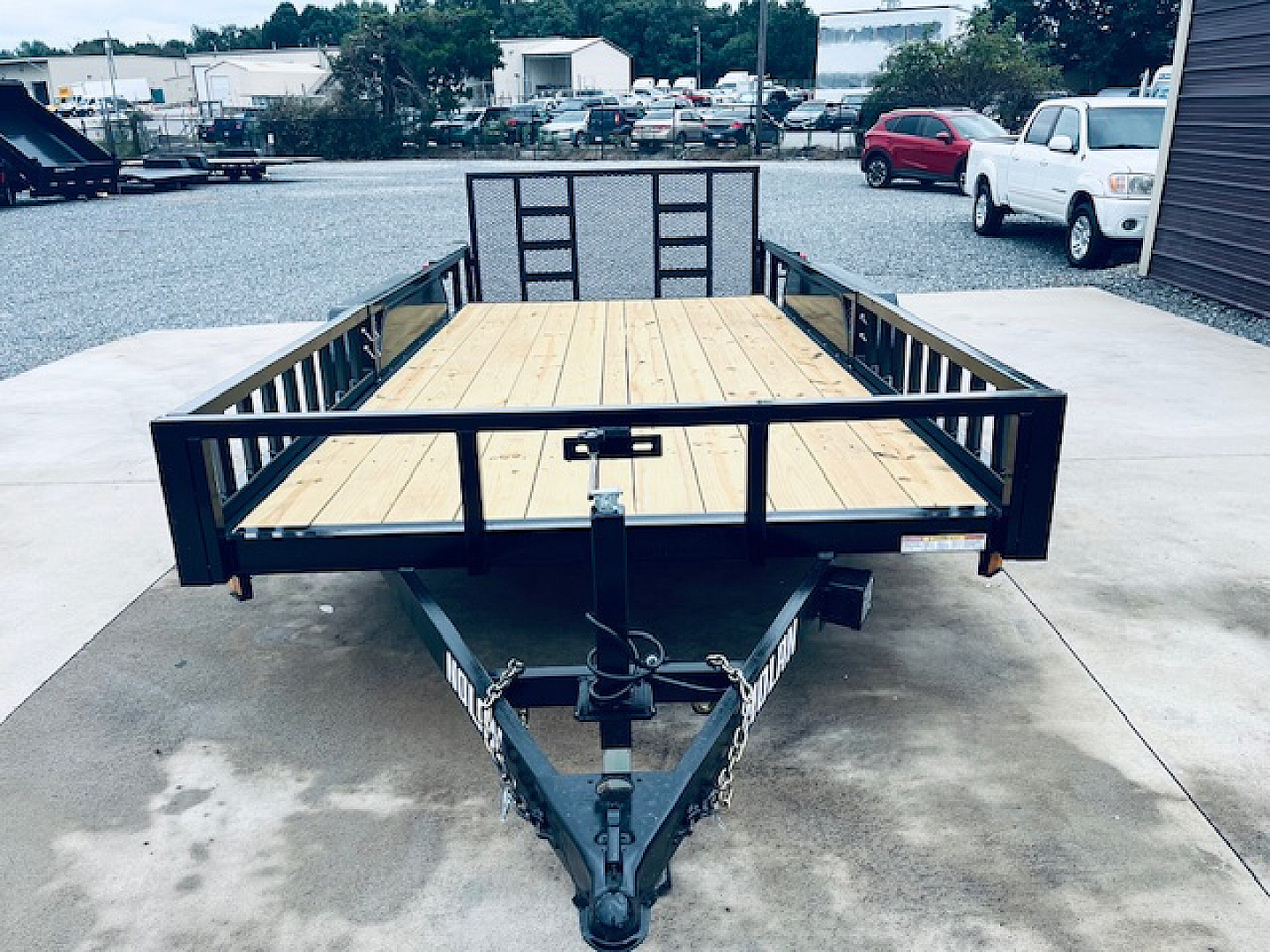 New 2026 Nolan 7X16 ATV Style Utility Trailer 7K
