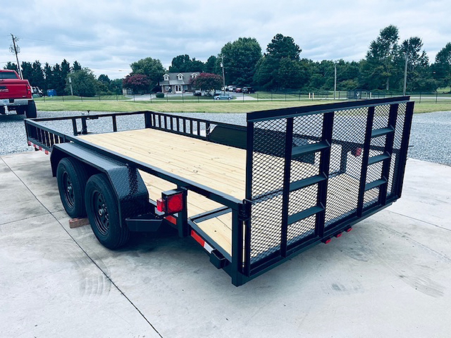 New 2026 Nolan 7X16 ATV Style Utility Trailer 7K