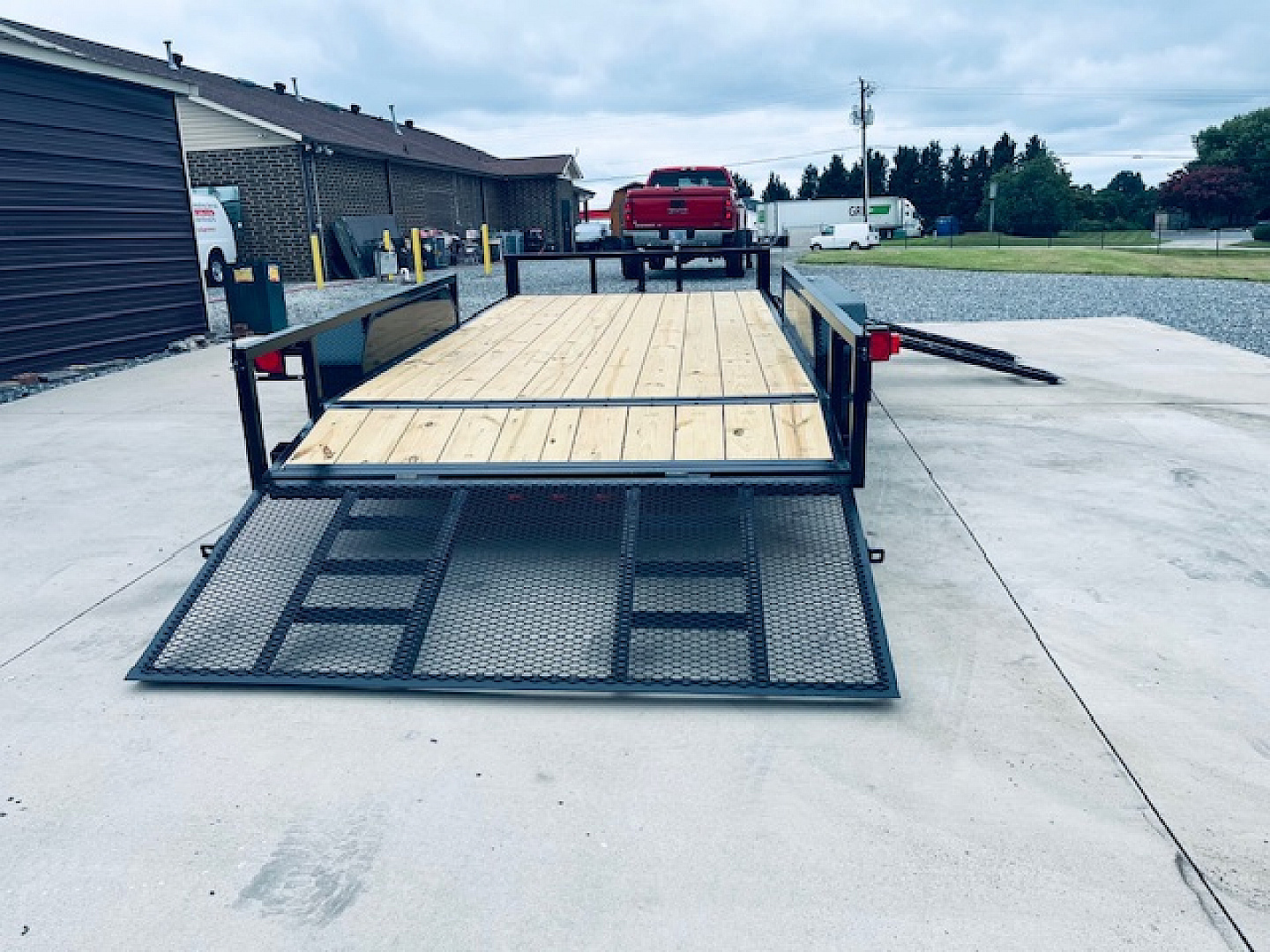 New 2026 Nolan 7X16 ATV Style Utility Trailer 7K