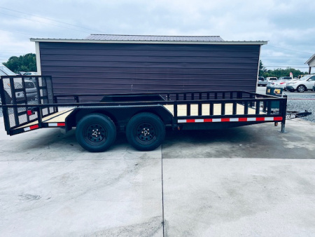 New 2026 Nolan 7X16 ATV Style Utility Trailer 7K