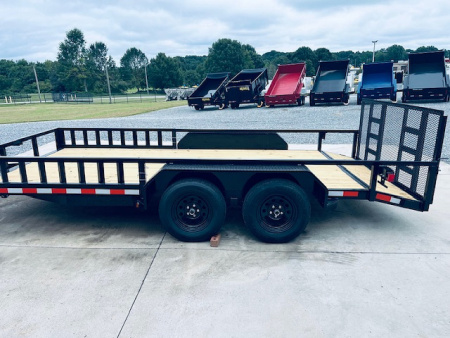 New 2026 Nolan 7X16 ATV Style Utility Trailer 7K