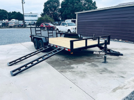 New 2026 Nolan 7X16 ATV Style Utility Trailer 7K