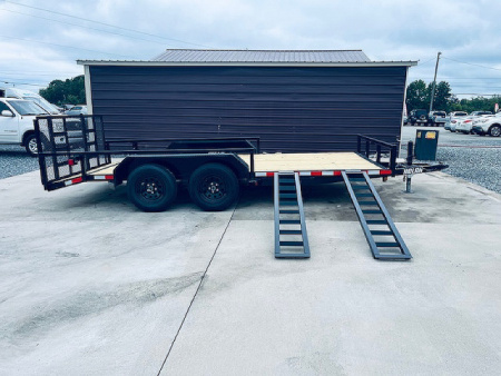 New 2026 Nolan 7X16 ATV Style Utility Trailer 7K
