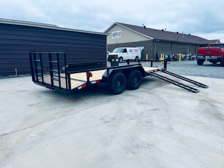 New 2026 Nolan 7X16 ATV Style Utility Trailer 7K