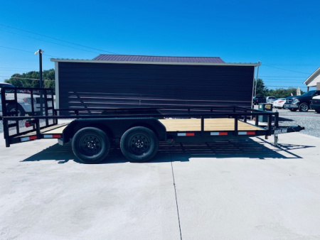New 2026 Nolan 7X16 Landscape Utility Trailer 7K