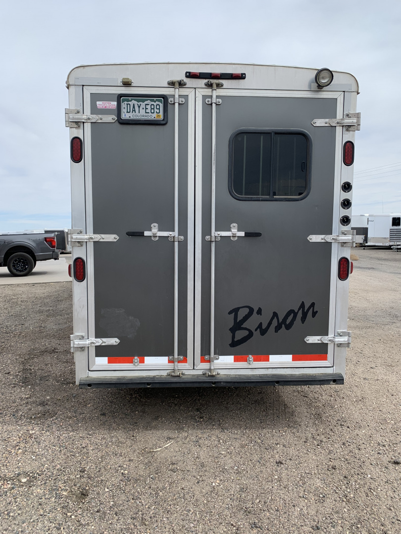 Used 2014 3 Horse Bison Stratus Trailer