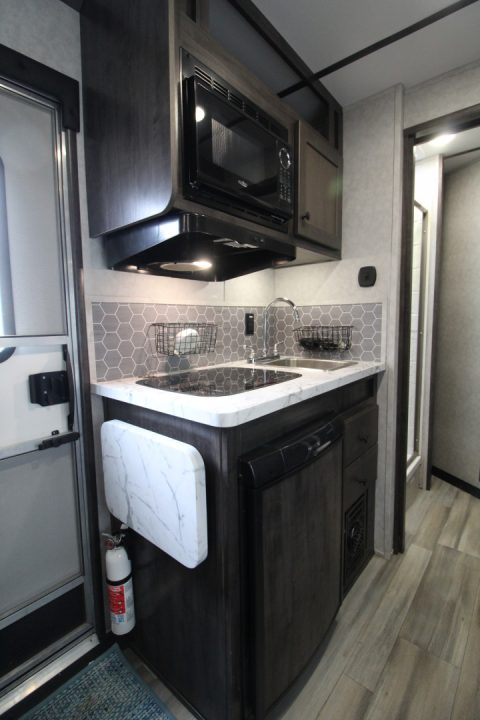 Used 2023 Bison Silverado 7208 - 8' SW Living Quarters - 2 Horse Trailer - Ramp - Drop down windows tail side
