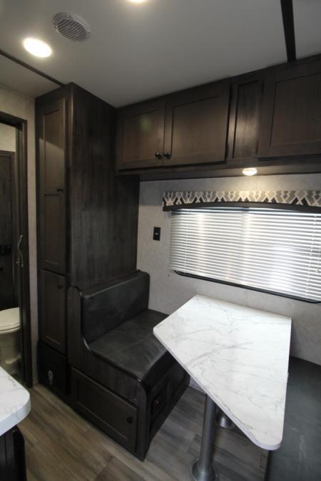 Used 2023 Bison Silverado 7208 - 8' SW Living Quarters - 2 Horse Trailer - Ramp - Drop down windows tail side