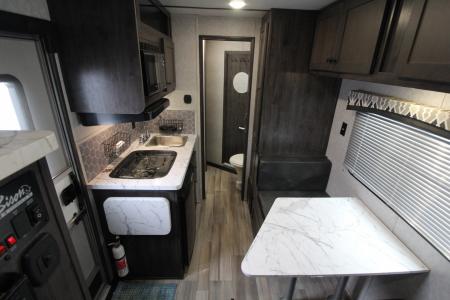 Used 2023 Bison Silverado 7208 - 8' SW Living Quarters - 2 Horse Trailer - Ramp - Drop down windows tail side
